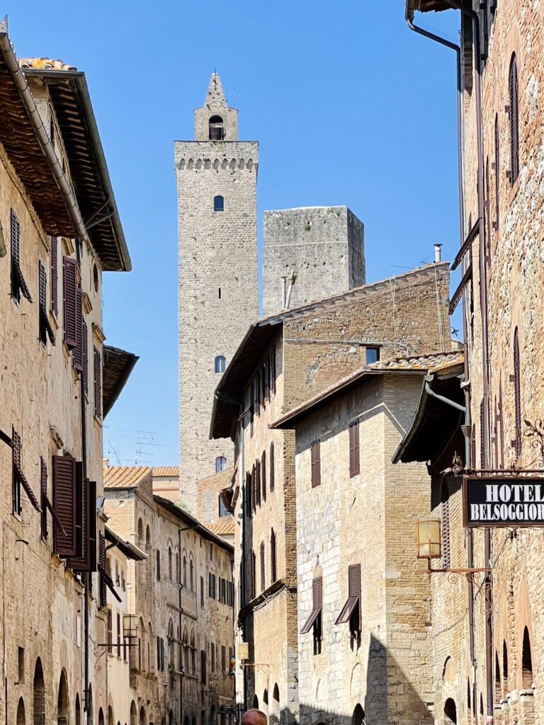 The towers of San Gimignano in Tuscany